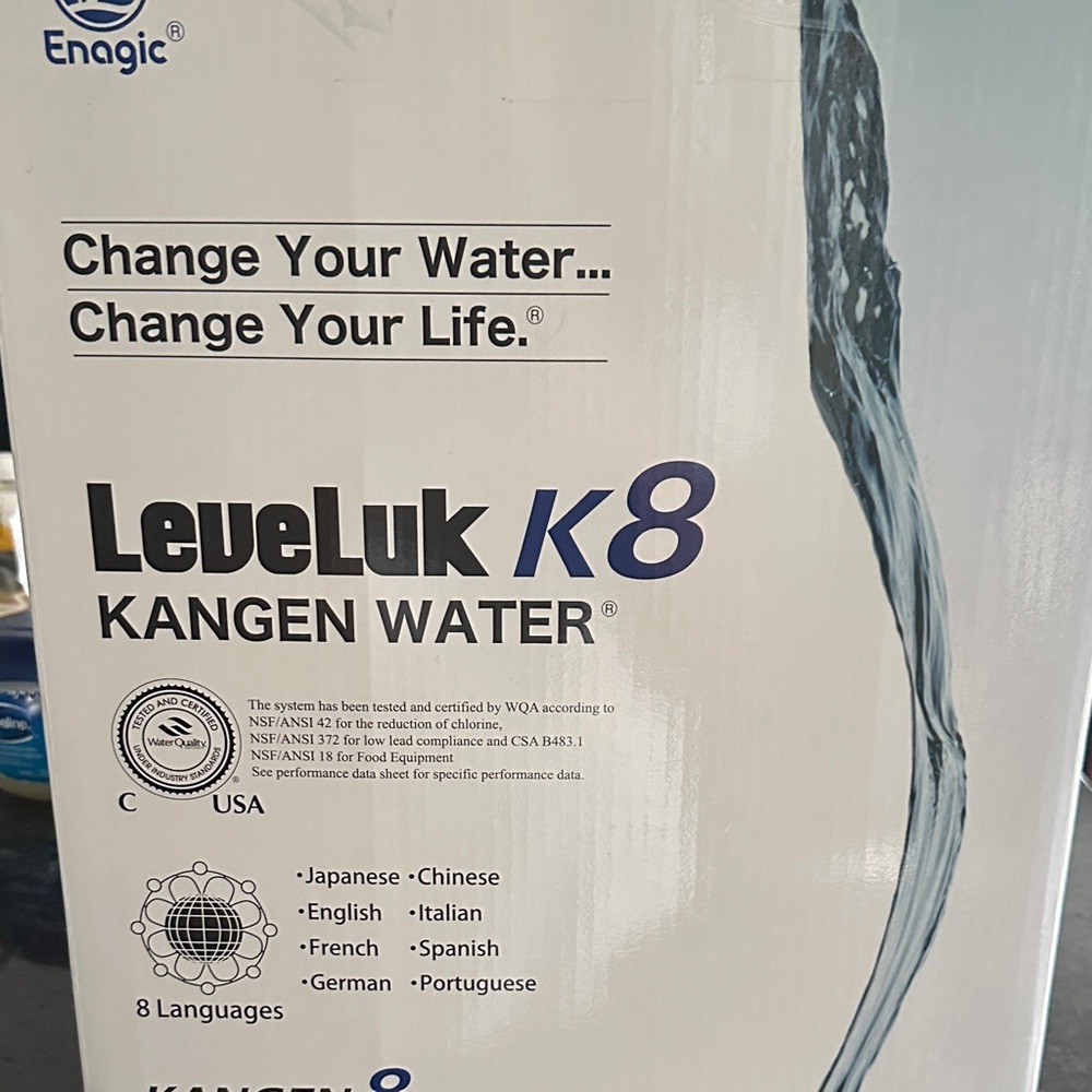 LeveLuk K8 Kangen Water Ionizer - White